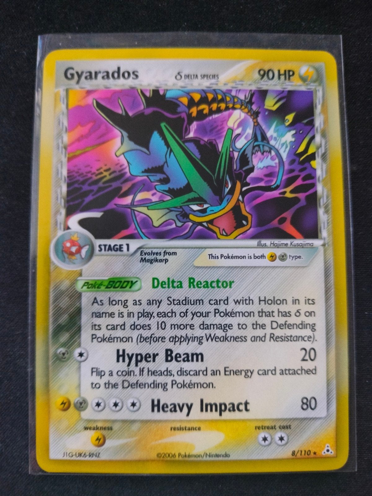 Gyarados 8/ 110, Hobby en Vrije tijd, Verzamelkaartspellen | Pokémon, Ophalen of Verzenden, Nieuw, Losse kaart