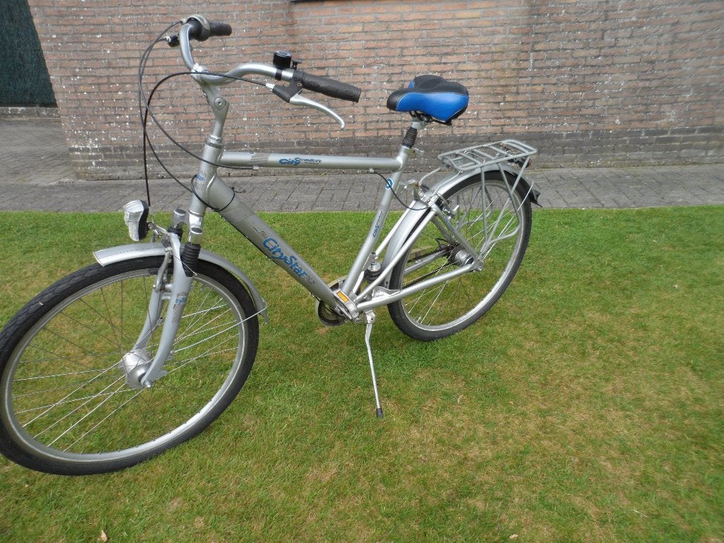studentenfiets voor grote studenten, Gebruikt, Velgrem, Versnellingen, 57 tot 61 cm