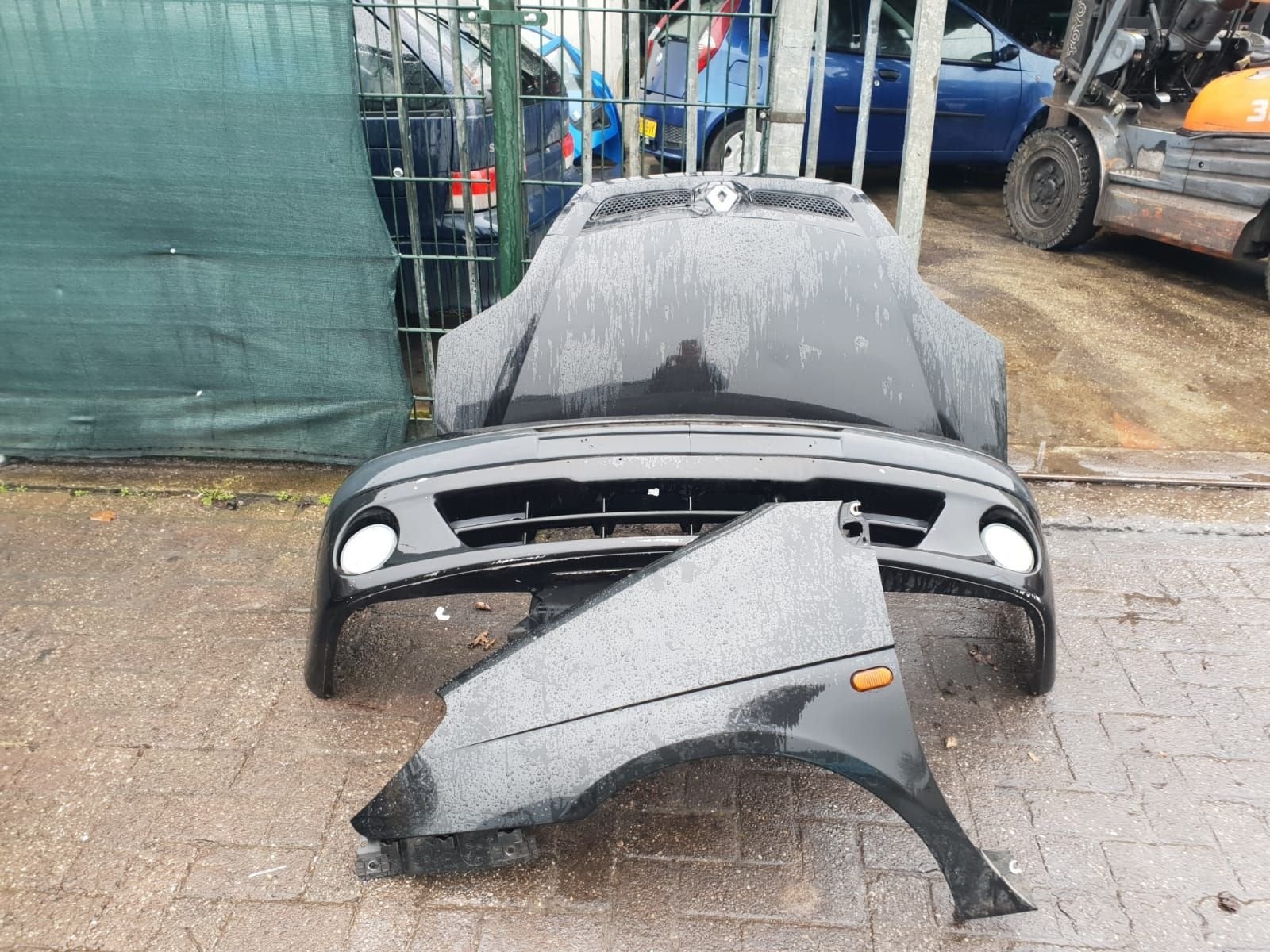 RENAULT MÉGANE SCENIC MOTORKAP +VOORBUMPER +VOORSCHERM RECHT, -, Utilisé, -, Capot moteur