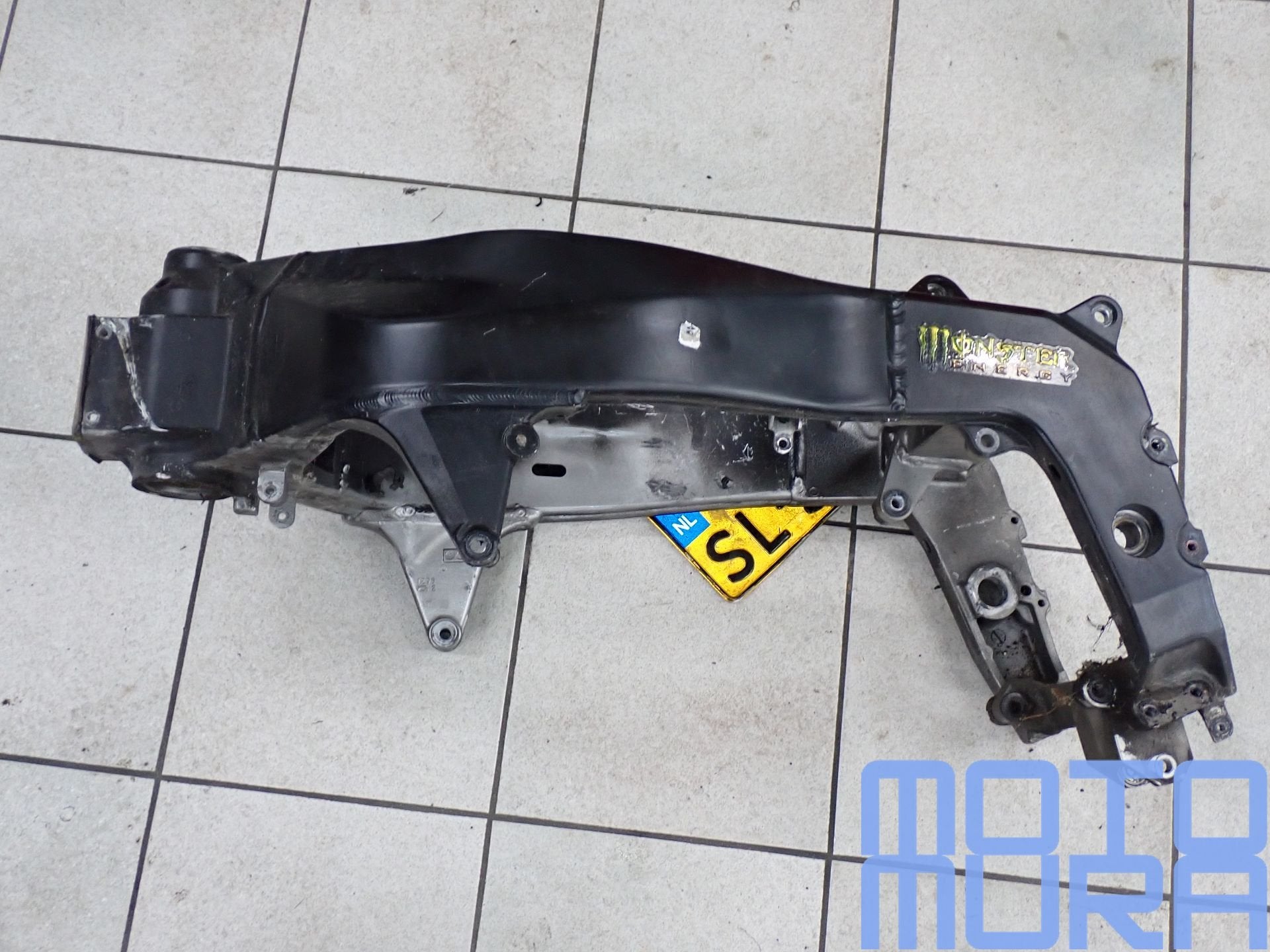 Kawasaki ZX6R 636 2003 - 2004 frame met NL kenteken hoofdfra, Ophalen of Verzenden, -, -, -