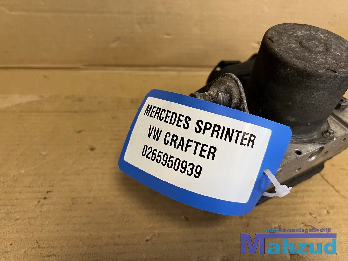 MERCEDES SPRINTER VW CRAFTER ABS Pomp 0265950939, Volkswagen, Volkswagen AG, Vw@volkswagen.de, Utilisé