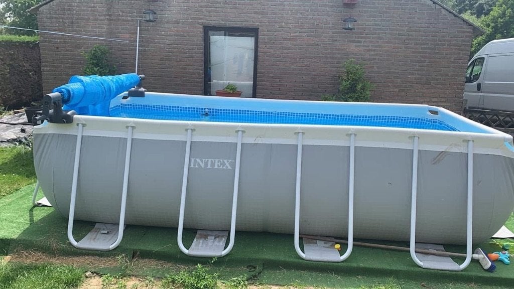 zwembad te koop, Ophalen, Gebruikt, 200 tot 300 cm, 80 tot 120 cm