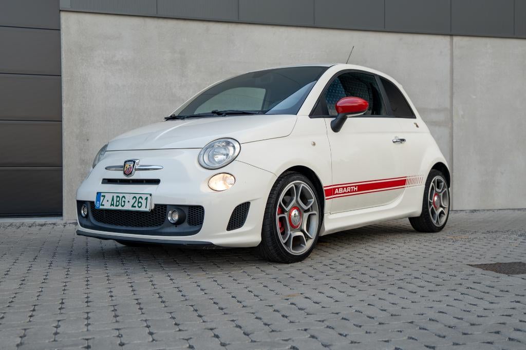 Abarth 595 EsseEsse – liefhebbersstaat, Auto's, Voorwielaandrijving, 4 zetels, Stof, Zwart