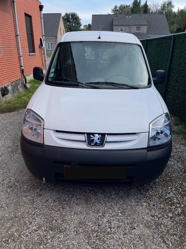 Peugeot Partner, Auto's, Peugeot, Stof, Wit, Particulier, 2 zetels