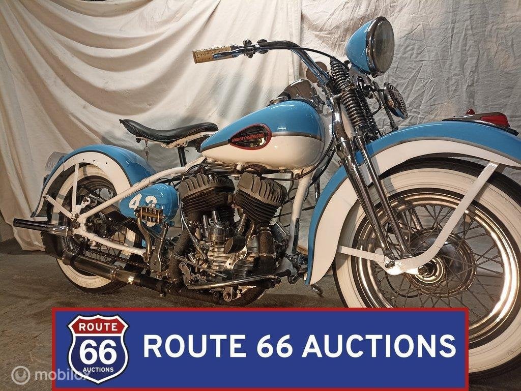 Harley-Davidson WL | 1943 | Route 66 Auctions, Motoren, Motoren | Oldtimers, Overig