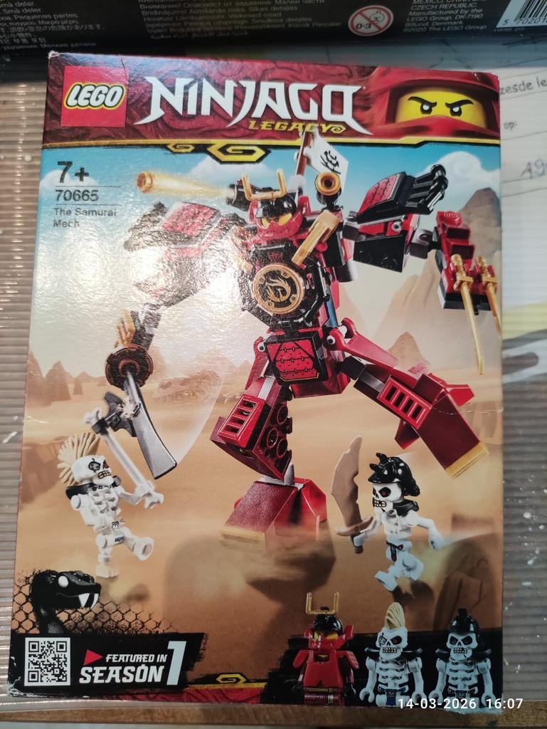 Lego ninjago the samurai mech, Ophalen, Lego