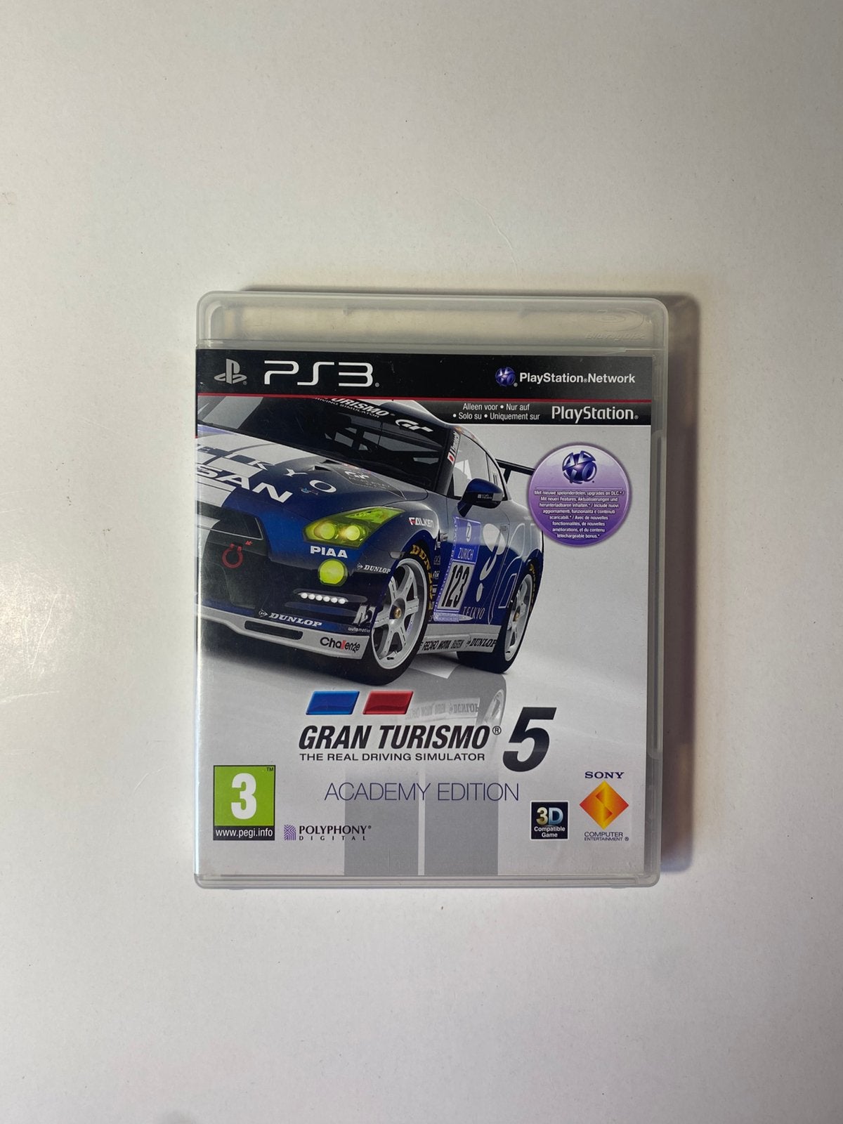 Gran Turismo 5 Academy Edition + NFS Most Wanted PS3, Games en Spelcomputers, Games | Sony PlayStation 3, Zo goed als nieuw, Racen en Vliegen