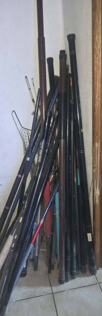 Set hengels, Ophalen, Gebruikt, Vaste hengel