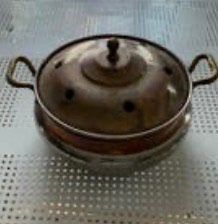 Cuivre rouge antique d18 cm de profondeur 8 cm, Enlèvement ou Envoi, Comme neuf, Cuivre