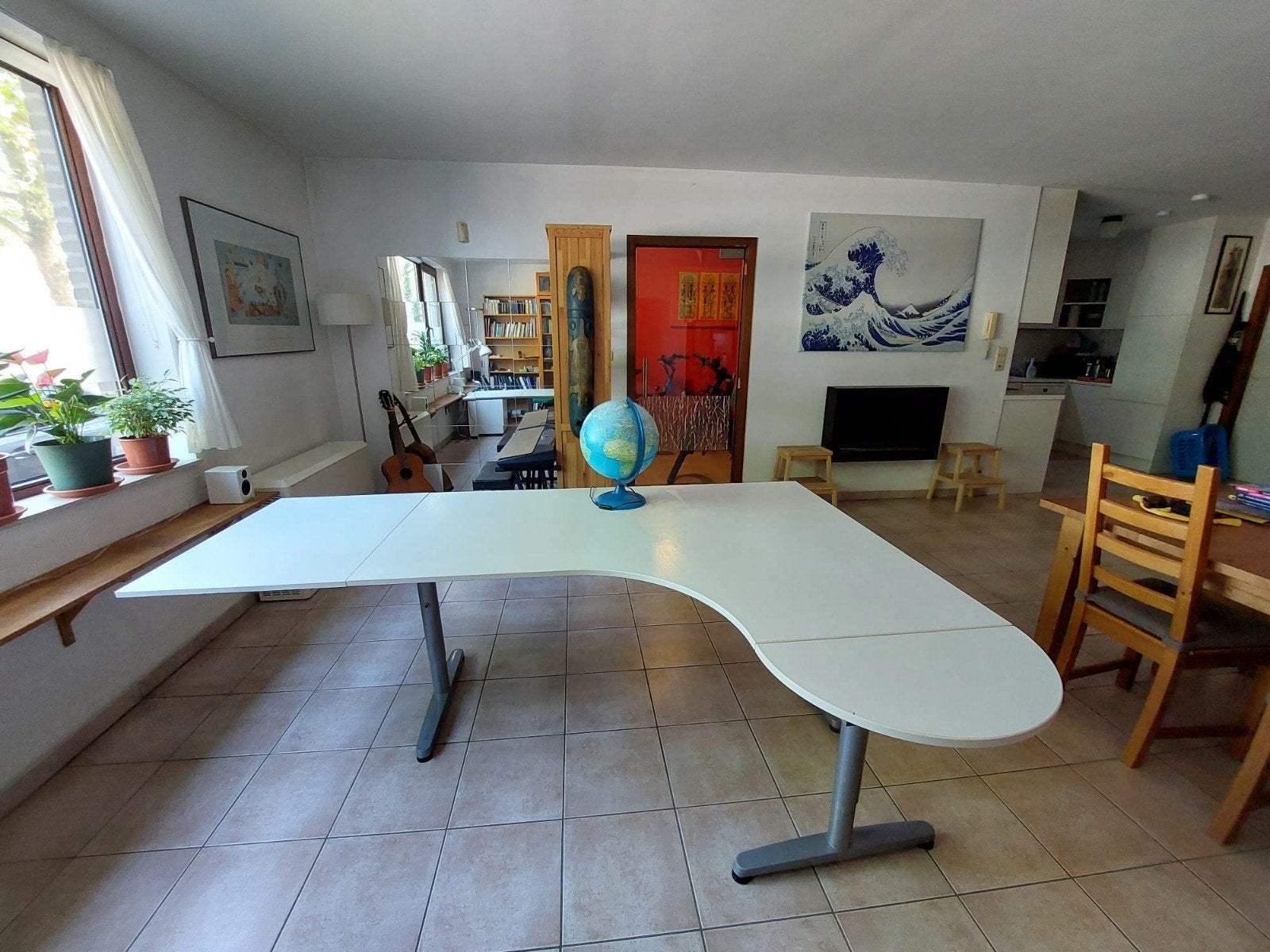 bureautafel, Huis en Inrichting, Bureaus, Ophalen, 160 cm, IKEA, 60 cm