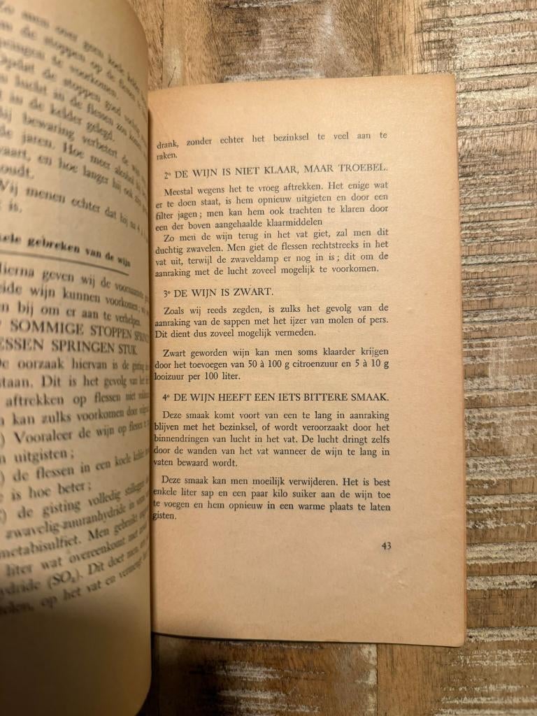Bereiden van Cider en Fruitwijnen gebruik - J. Hiemeleers, Boeken, Kookboeken, Gelezen, Overige typen, Ophalen of Verzenden, J. Hiemeleers
