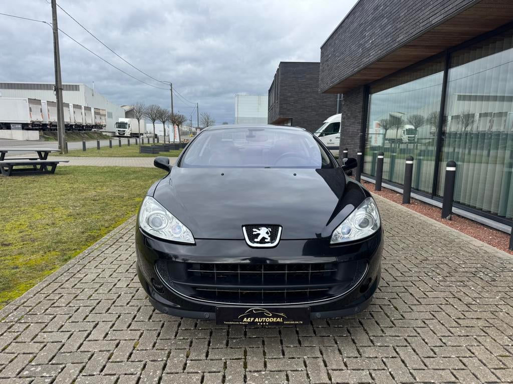 Peugeot 407 coupe 2.0 diesel gekeurd, Auto's, Zwart, Leder, Overige kleuren, Particulier