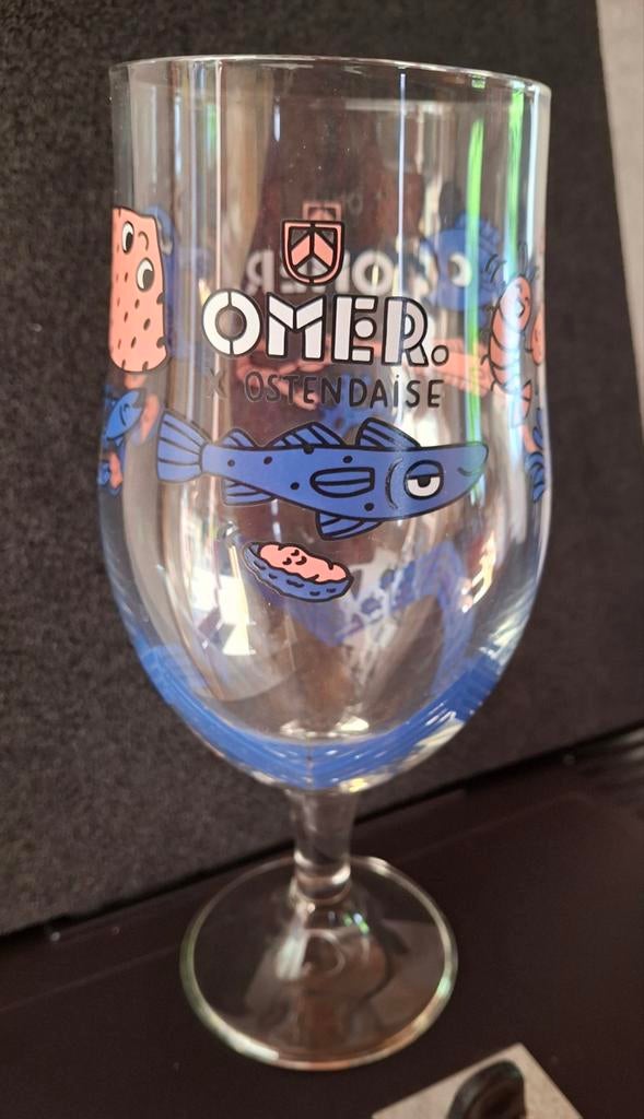 Verre omer Ostendaise, Collections, Marques de bière, Enlèvement ou Envoi