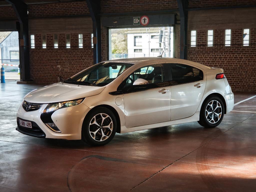 Opel Ampera, Auto's, Ampera, 4 cilinders, Wit, Leder