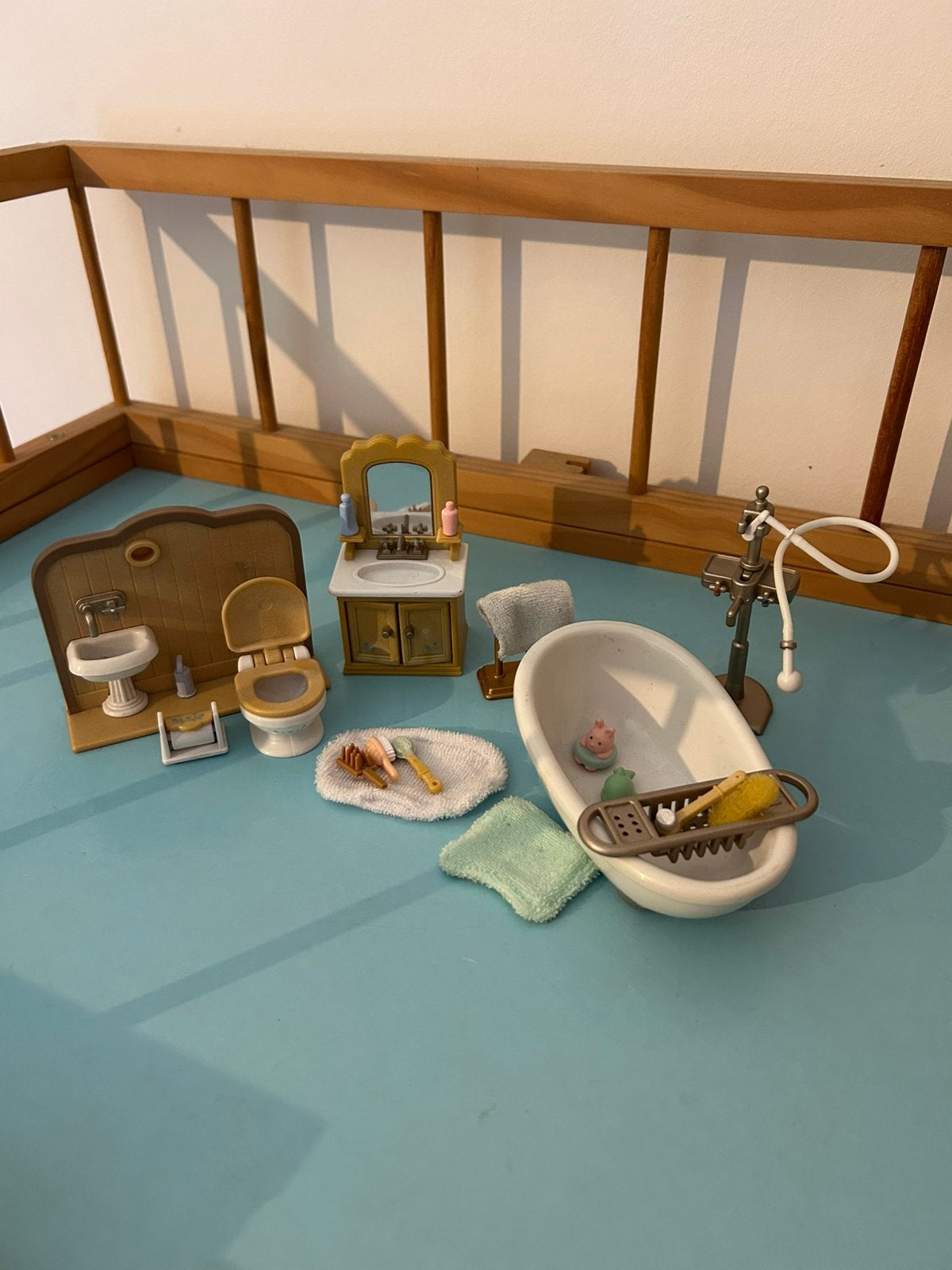 Famille Sylvanian - salle de bain, Enlèvement ou Envoi, Comme neuf