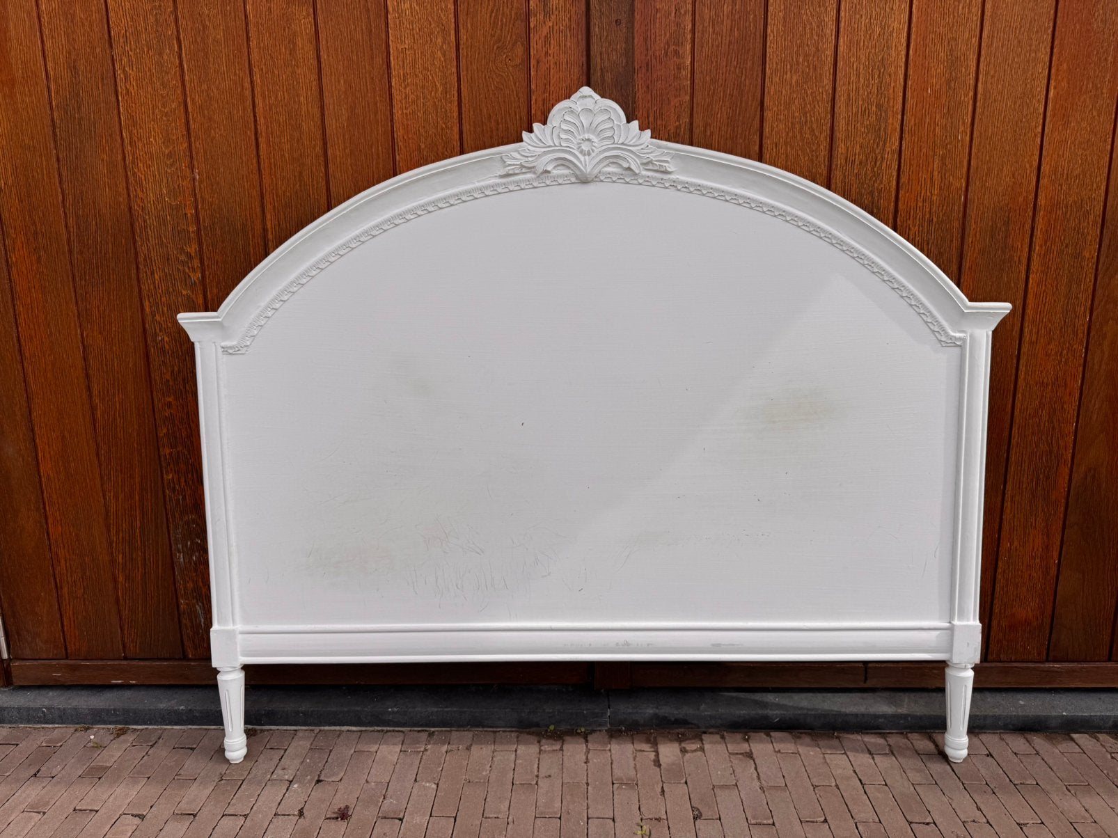Hoofdeinde bed, Ophalen, Gebruikt, Wit, Romantisch