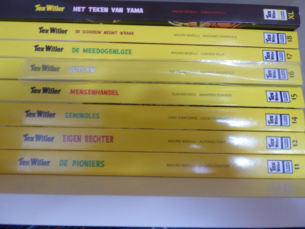 tex willer classic compleet nr 1 tot en met 18, niet nr 13, Boeken, Stripverhalen, Ophalen of Verzenden