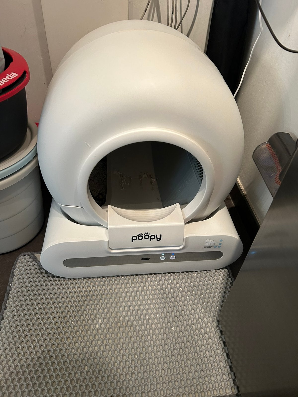 Automatische kattenbak, Dieren en Toebehoren, Kattenbakken, Ophalen, Zelfreinigend, Gebruikt, Open