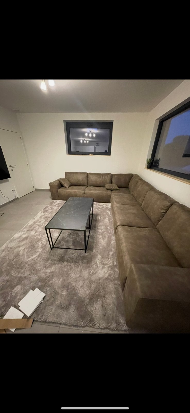 Zetel L 270cm x 380cm, Ophalen, Gebruikt, Hoekbank, 300 cm of meer