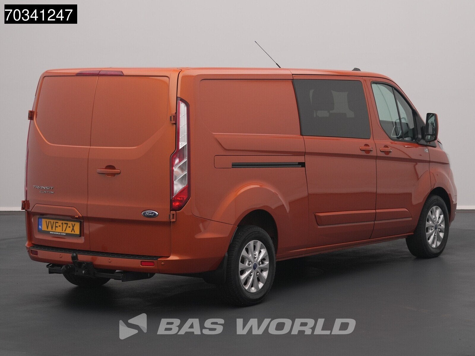 Ford Transit Custom 170pk Automaat L2H1 Dubbele Cabine Limit, Automaat, Stof, Bedrijf, 1000 kg