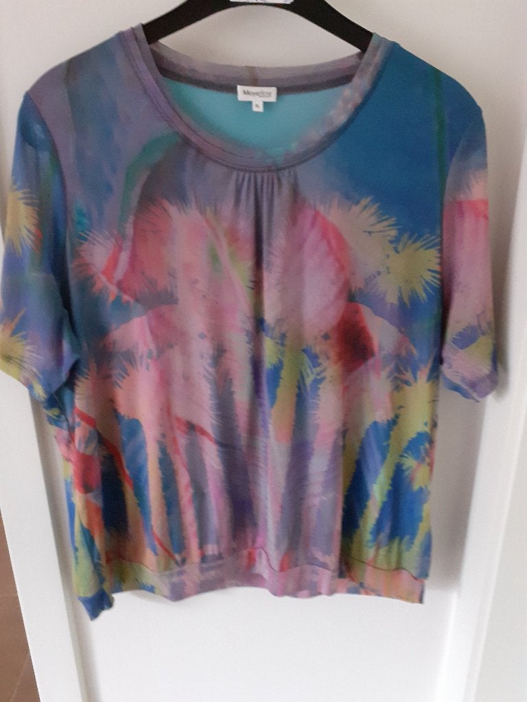 MAYERLINE Top met print Maat: 4L = 52 Prijs: € 5, Kleding | Dames, Mayerline, Meerkleurig, Zo goed als nieuw, Shirt of Top
