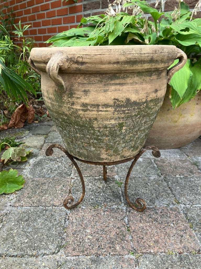 Oude terracotta bloempot - 29cm diameter, Ophalen, Terracotta