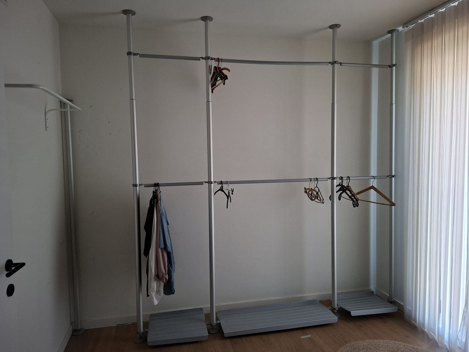 Complete dressing van Stolmen IKEA, Enlèvement