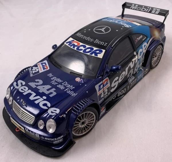 Page 1:18 Mercedes CLK DTM 2000 #42 Modèle Darren Turner, Envoi, Comme neuf, Voiture