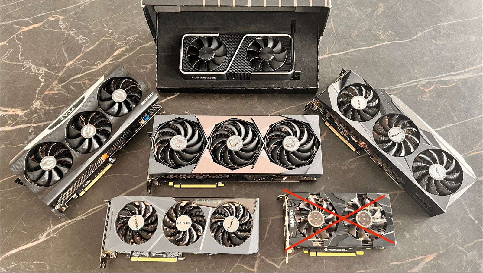 RTX 3080, 4x RTX 3070, Informatique & Logiciels, Cartes vidéo, Enlèvement ou Envoi, Comme neuf