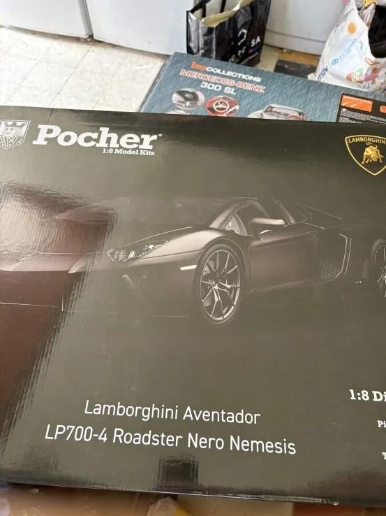 Pocher Lamborghini Aventador, Hobby en Vrije tijd, Modelbouw | Auto's en Voertuigen, Nieuw, Auto, Groter dan 1:32, Overige merken