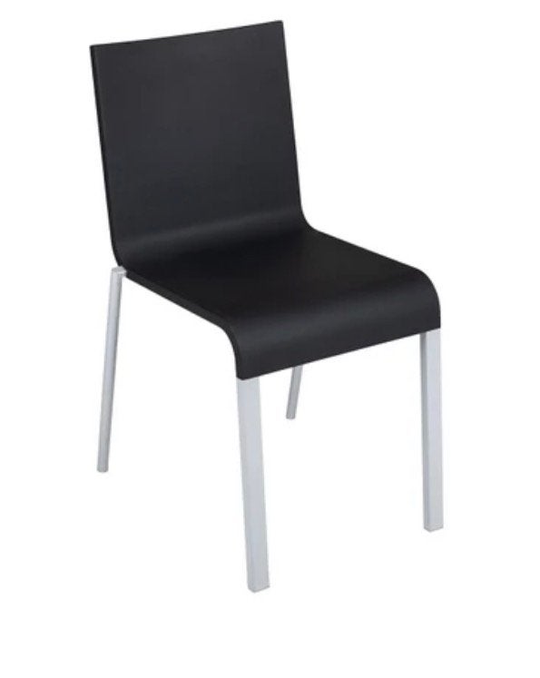 Chaise Vitra Maarten Van Severen, Enlèvement, Utilisé, Noir, Autres matériaux