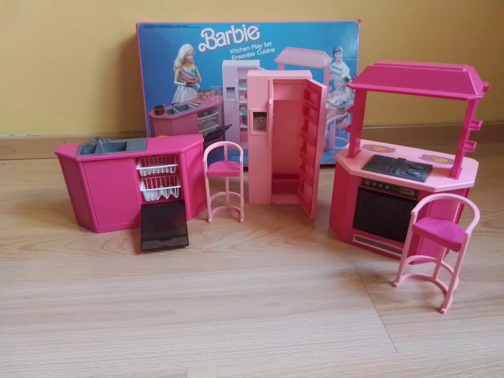 Barbie kitchen set, Ophalen, Gebruikt, Barbie