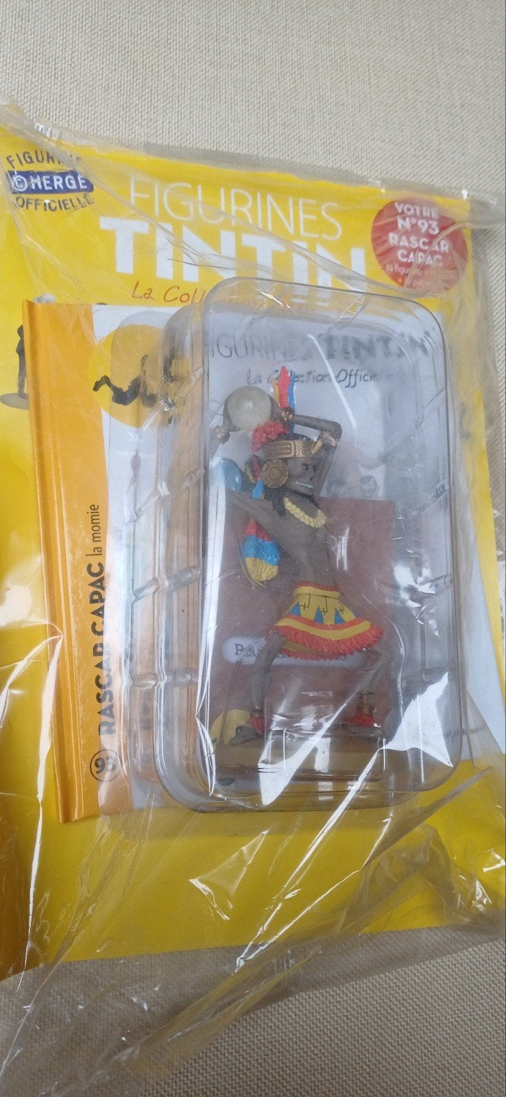 Rascar Capac Figurine Tintin La Momie n93, Envoi, Tintin
