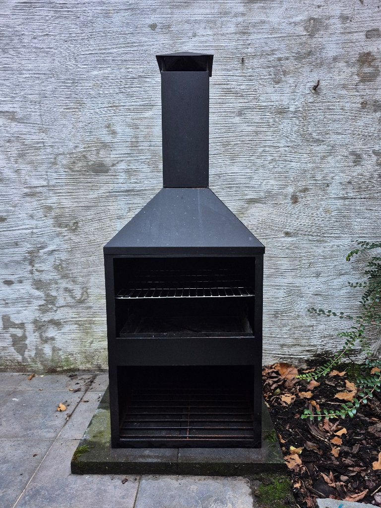 tuinhaard en BBQ, Jardin & Terrasse, Chauffage de terrasse, Enlèvement, Utilisé, Sol