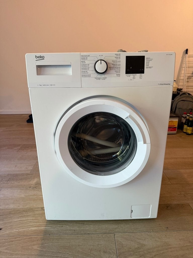 Wasmachine BEKO, Ophalen, Energieklasse A of zuiniger, Zo goed als nieuw, Voorlader