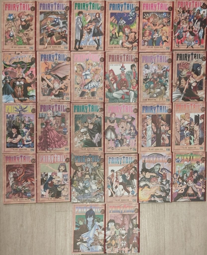 Fairy Tail tomes 1 à 26 Pika en français, Livres, Plusieurs comics, Enlèvement, Utilisé, Japon (Manga)