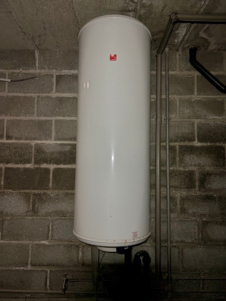 Elektrische Boiler 200L Atlantic - Verticaal muurmodel, 100 litres ou plus, Enlèvement, Utilisé, Boiler