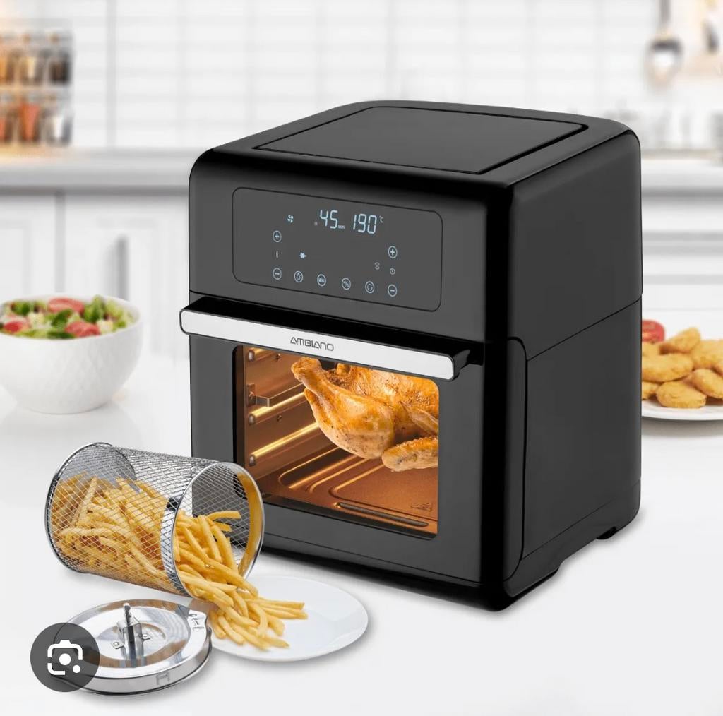 Ambiano nieuw hete luchtoven/friteuse, Elektronische apparatuur, Ophalen, Zo goed als nieuw