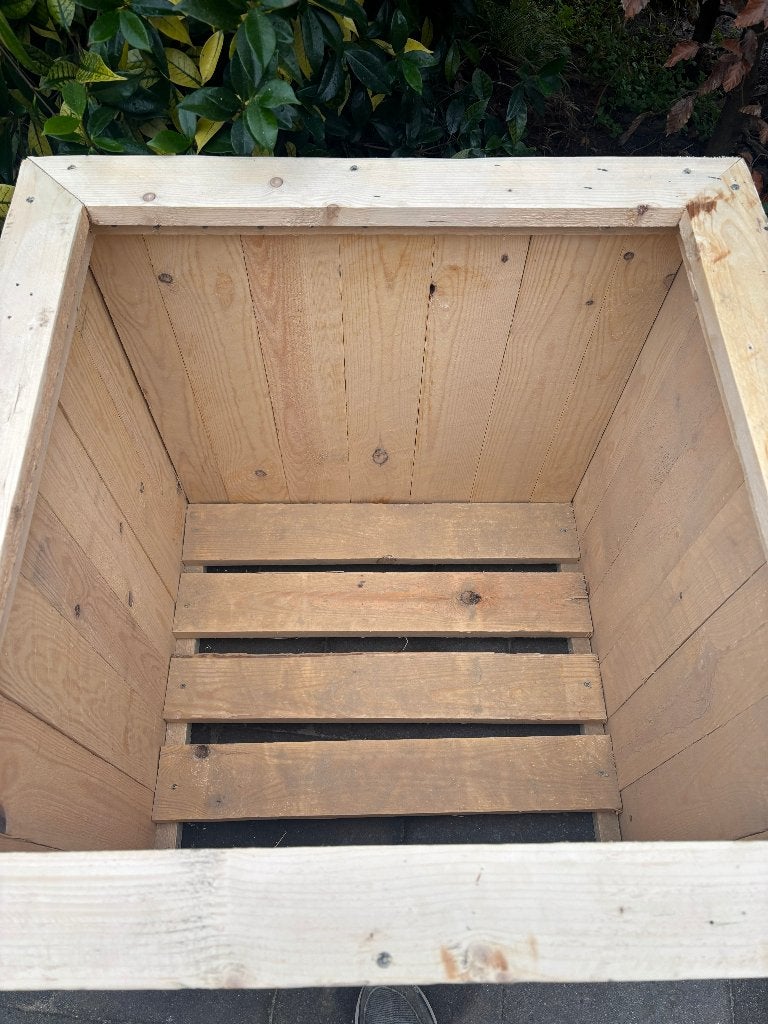 plantenbak grenen 70x70x70, Neuf, Enlèvement, Rijkevorsel, Bois