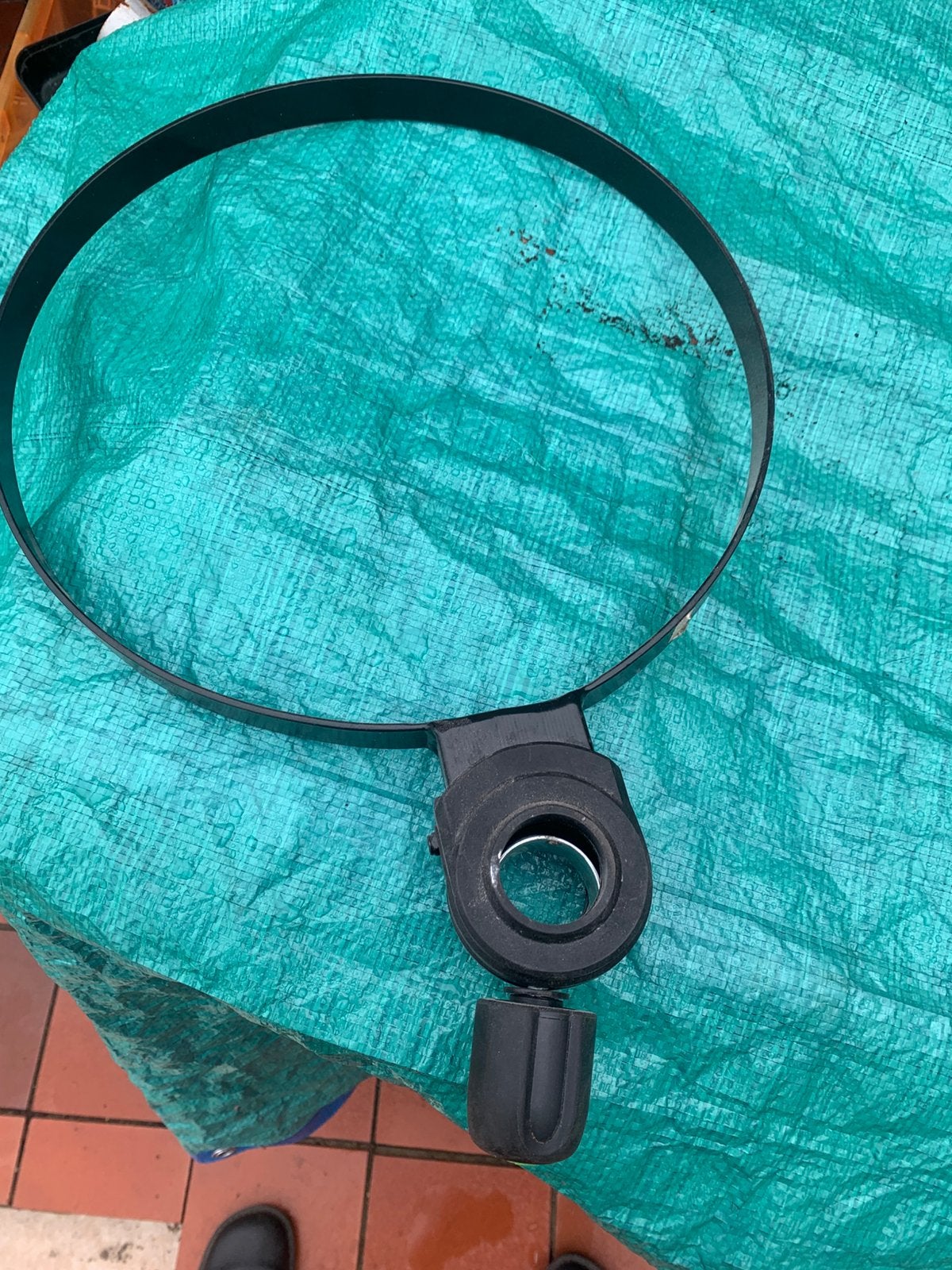 Ring onthaakemmer, Ophalen, Zo goed als nieuw