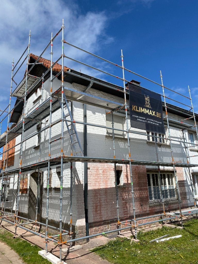 échafaudage à louer, Enlèvement, Comme neuf, Échafaudage de façade, 5 mètres de hauteur ou plus