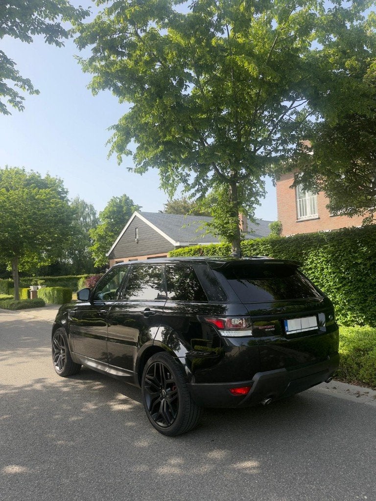Range Rover Sport (2017) 127.500 km Full Option V8 Sound, Auto's, Land Rover, Automaat, Euro 6, 2993 cc, Zwart