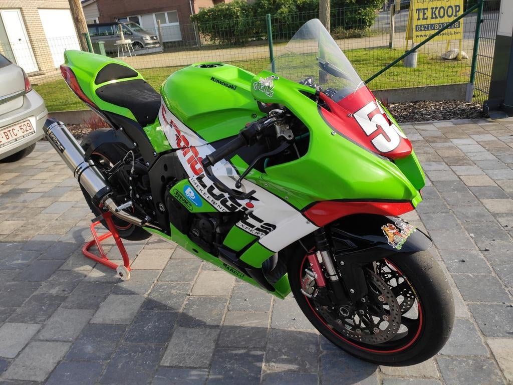 Kawasaki ZX10RR 2017, Enlèvement