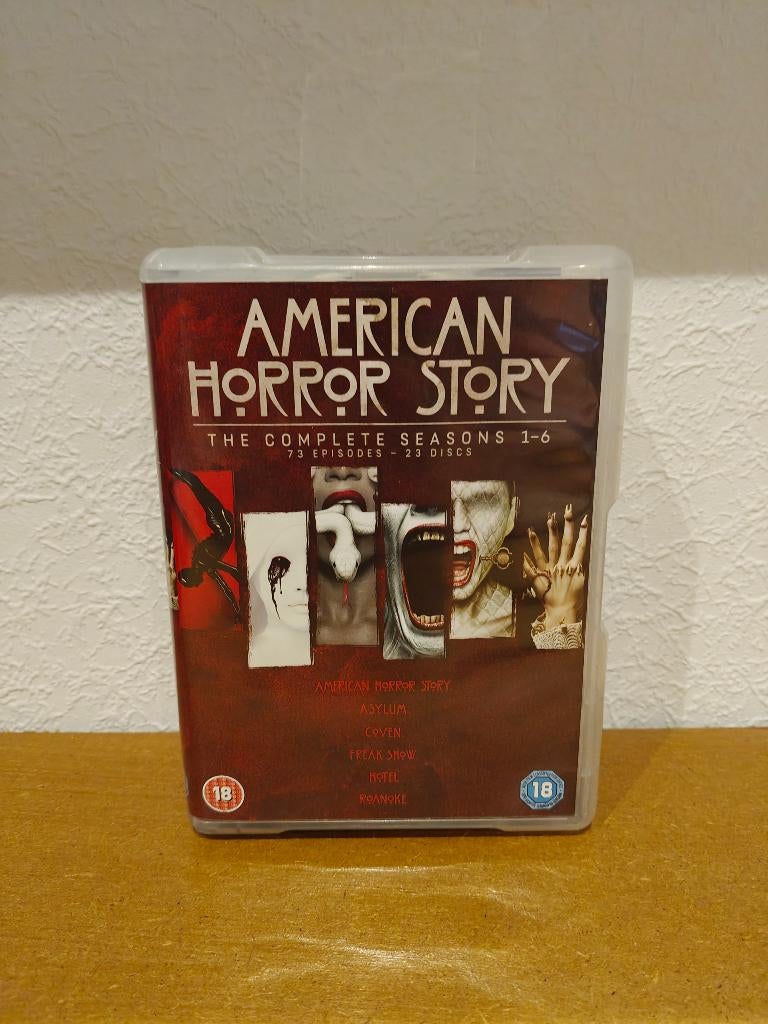 American Horror Story Season 1-6, Cd's en Dvd's, Vanaf 16 jaar, Ophalen of Verzenden, Gebruikt, Horror