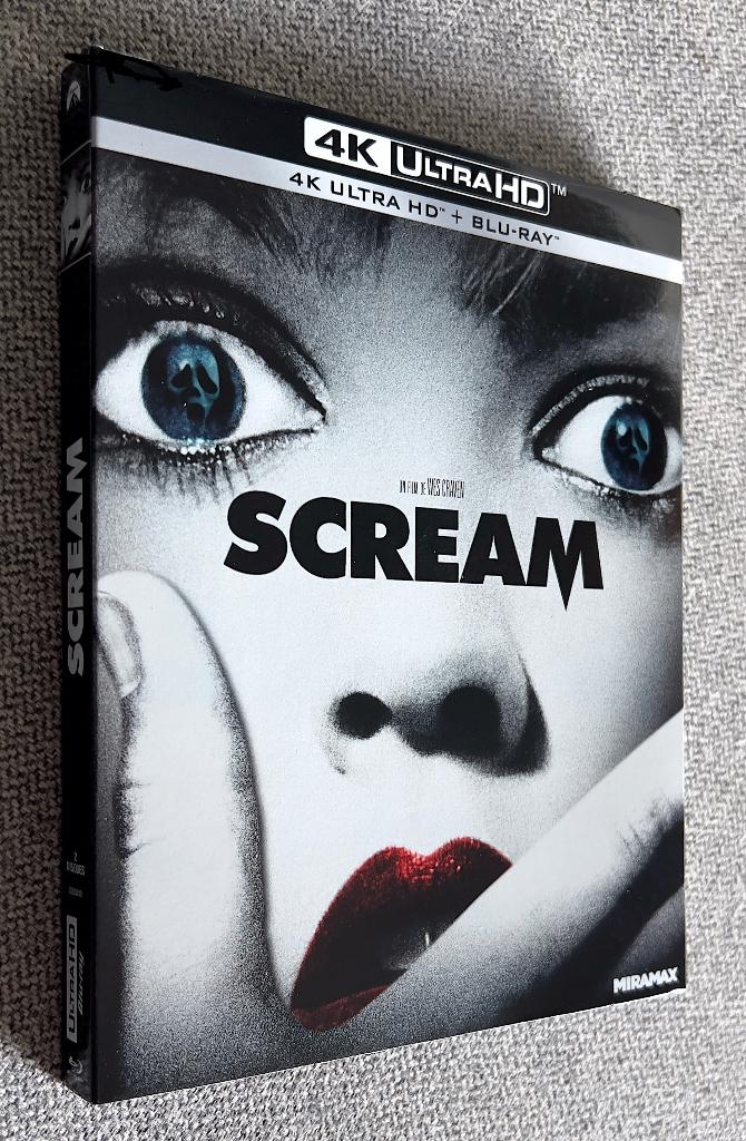 SCREAM /// Bluray 4KUHD + Bluray HD /// Comme Neuf, Enlèvement ou Envoi, Comme neuf, Horreur