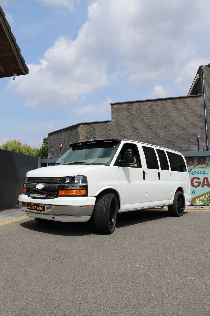 Chevrolet Express G1500  V8 camper, Auto's, Automaat, Leder, Bedrijf, 5 zetels