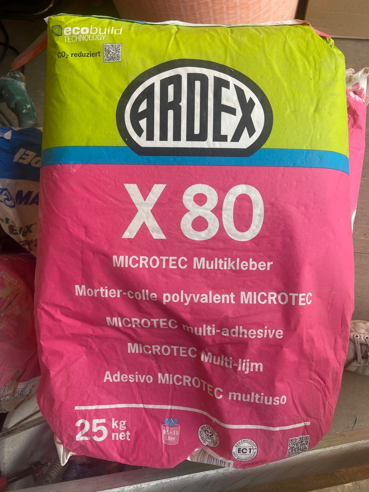 Adhésif à carrelage Ardex, Enlèvement, Neuf
