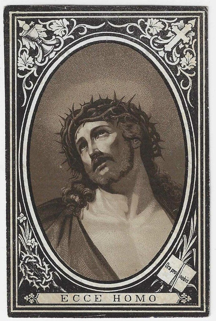 Jean-François Goffint, ? 1796 - ? 1867, Enlèvement ou Envoi, Image pieuse