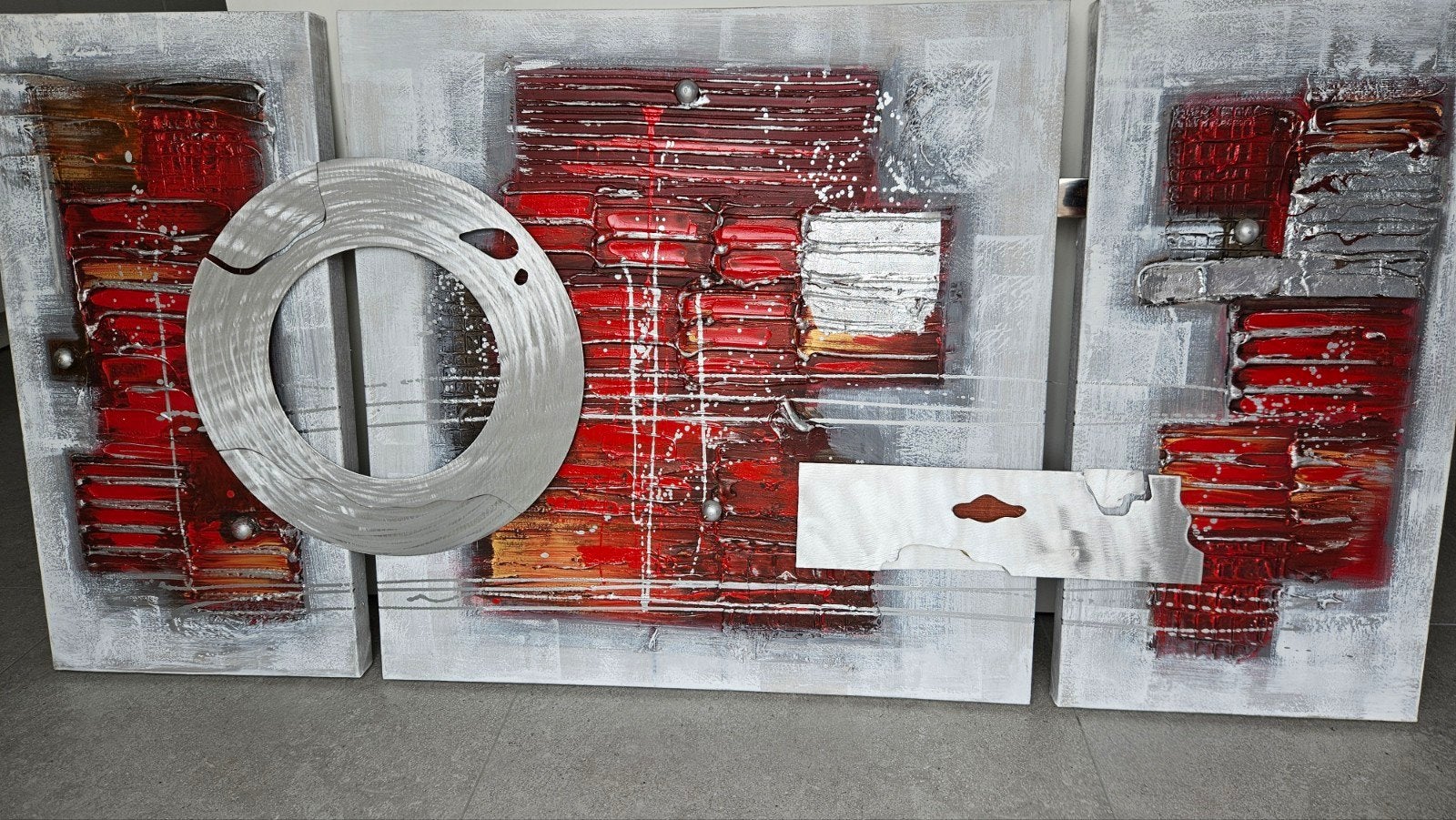 3 luik schilderij, Antiek en Kunst, Ophalen