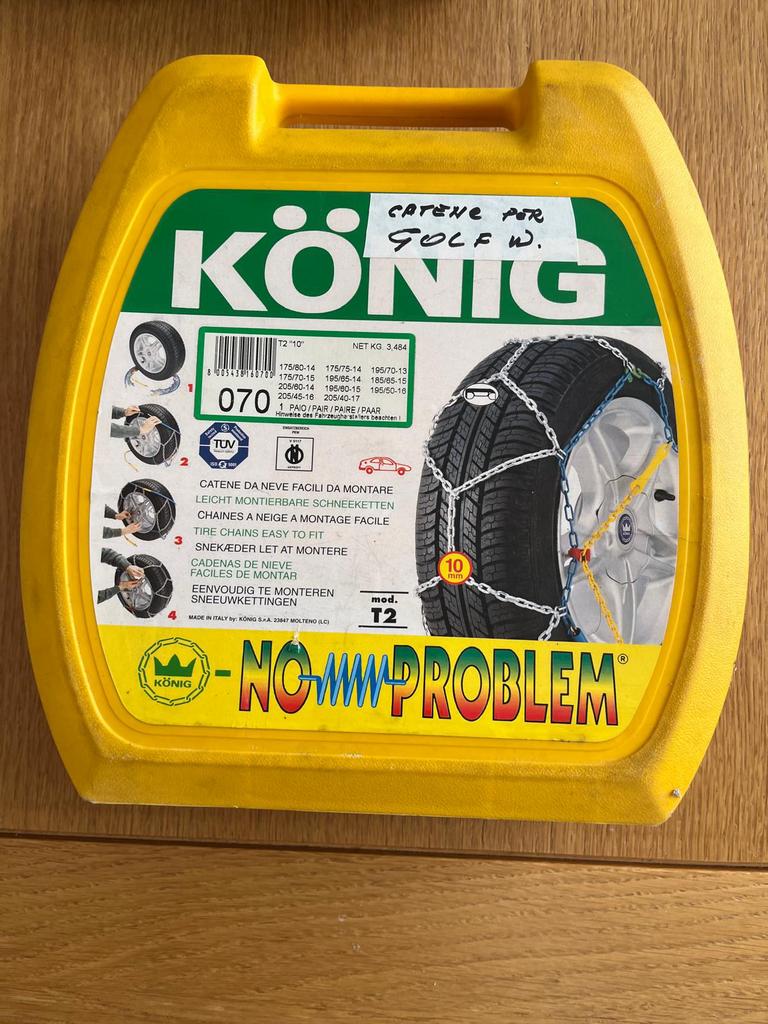Chaines voiture, Enlèvement ou Envoi, Comme neuf